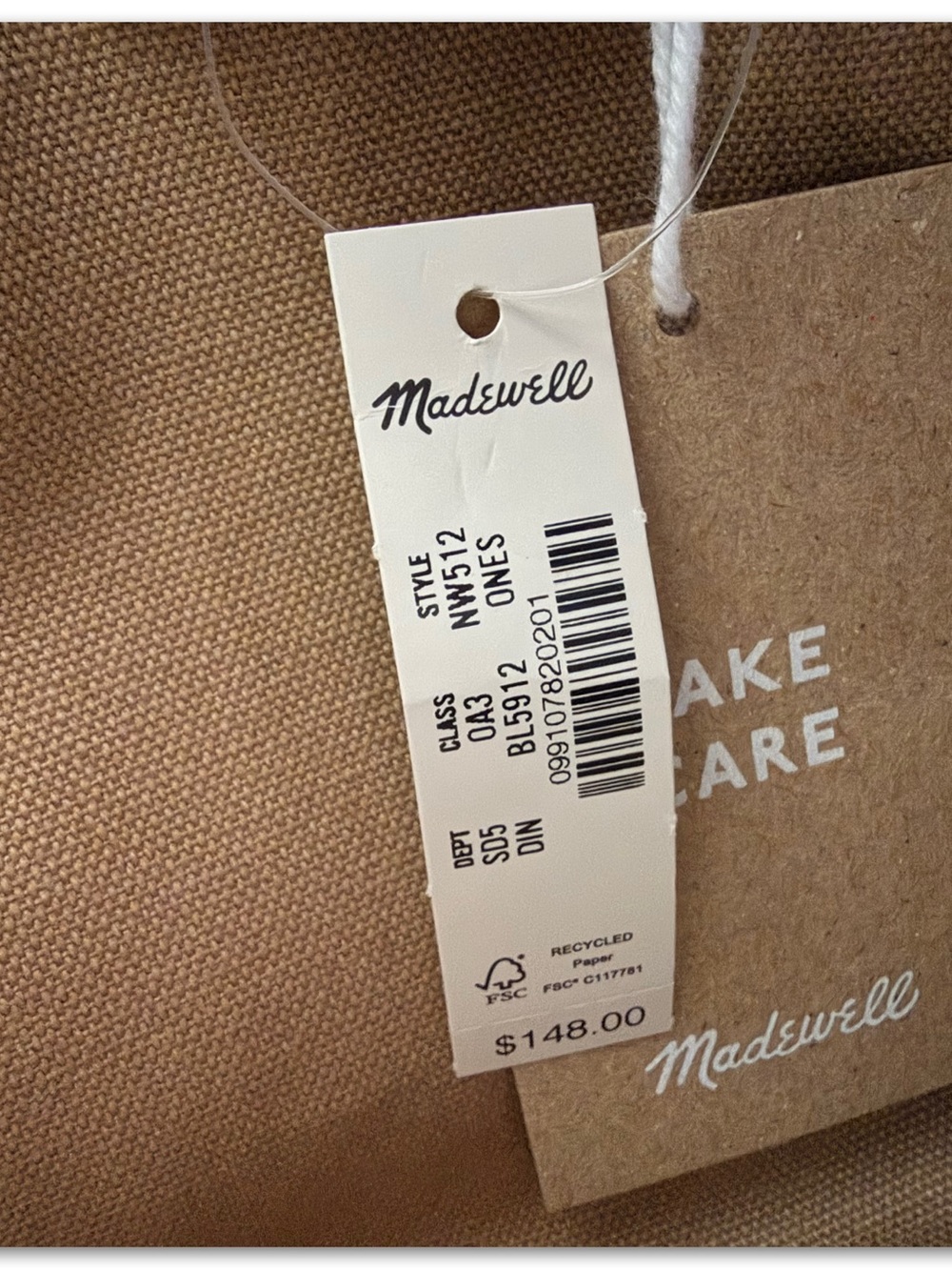Madewell Mini Drawstring Crossbody Bucket Bag - Picture 9 of 10